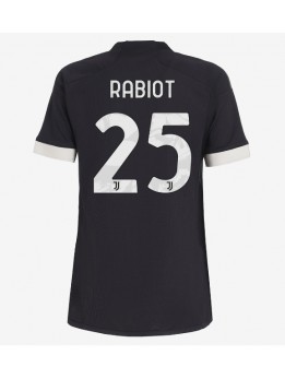 Juventus Adrien Rabiot #25 Ausweichtrikot für Frauen 2023-24 Kurzarm